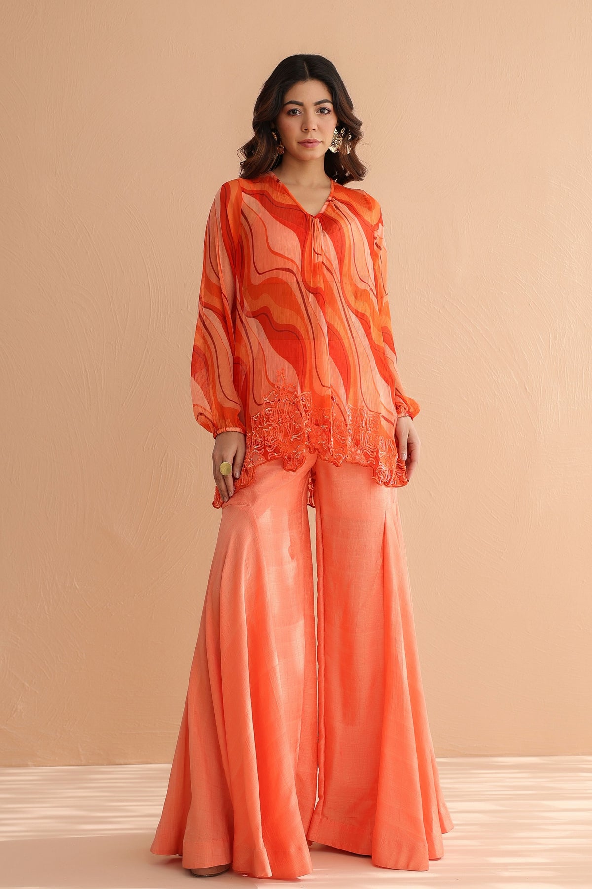 Tequila Sunrise Tunic Set