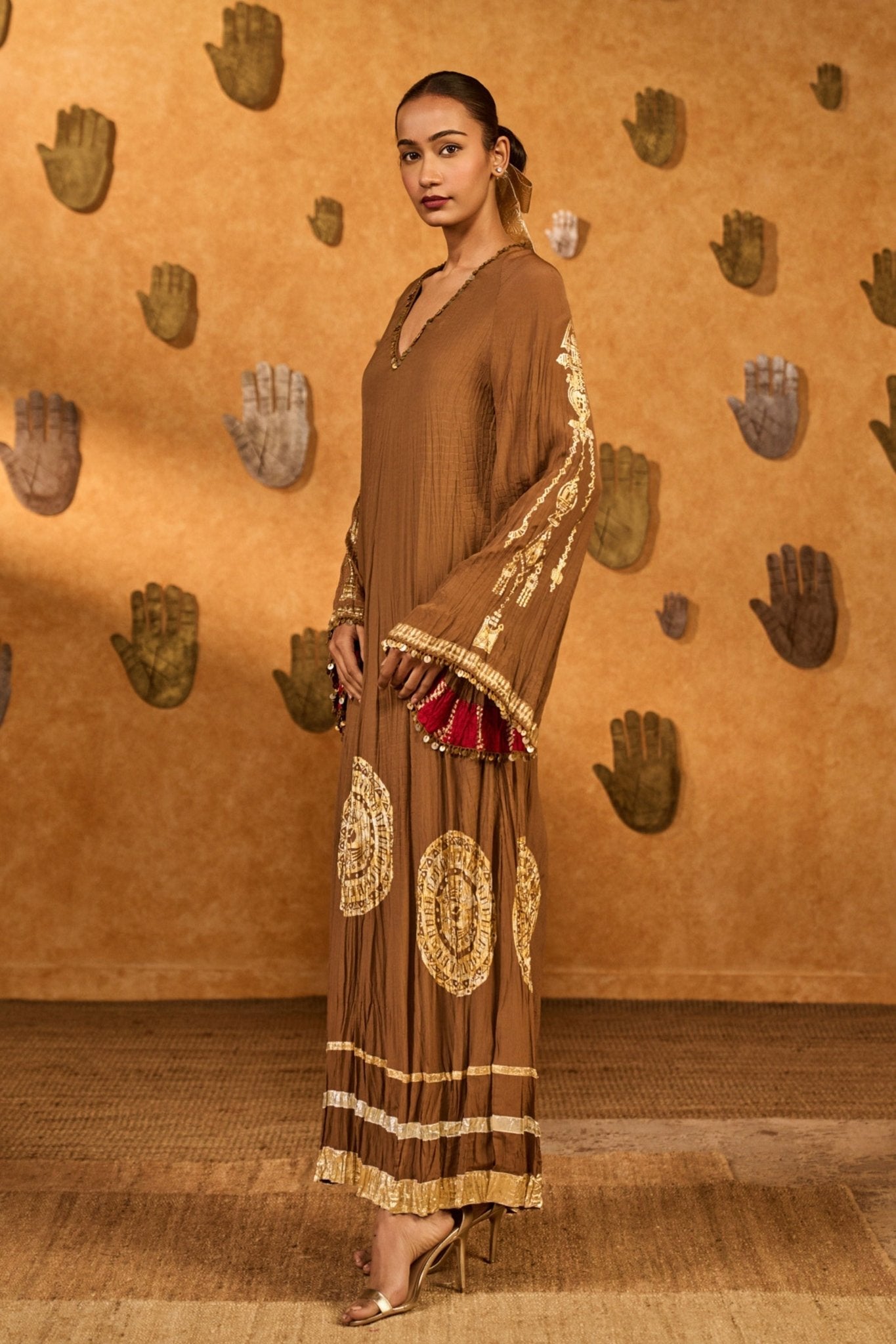 Mocha Muse Kaftan - Masaba - Elahe