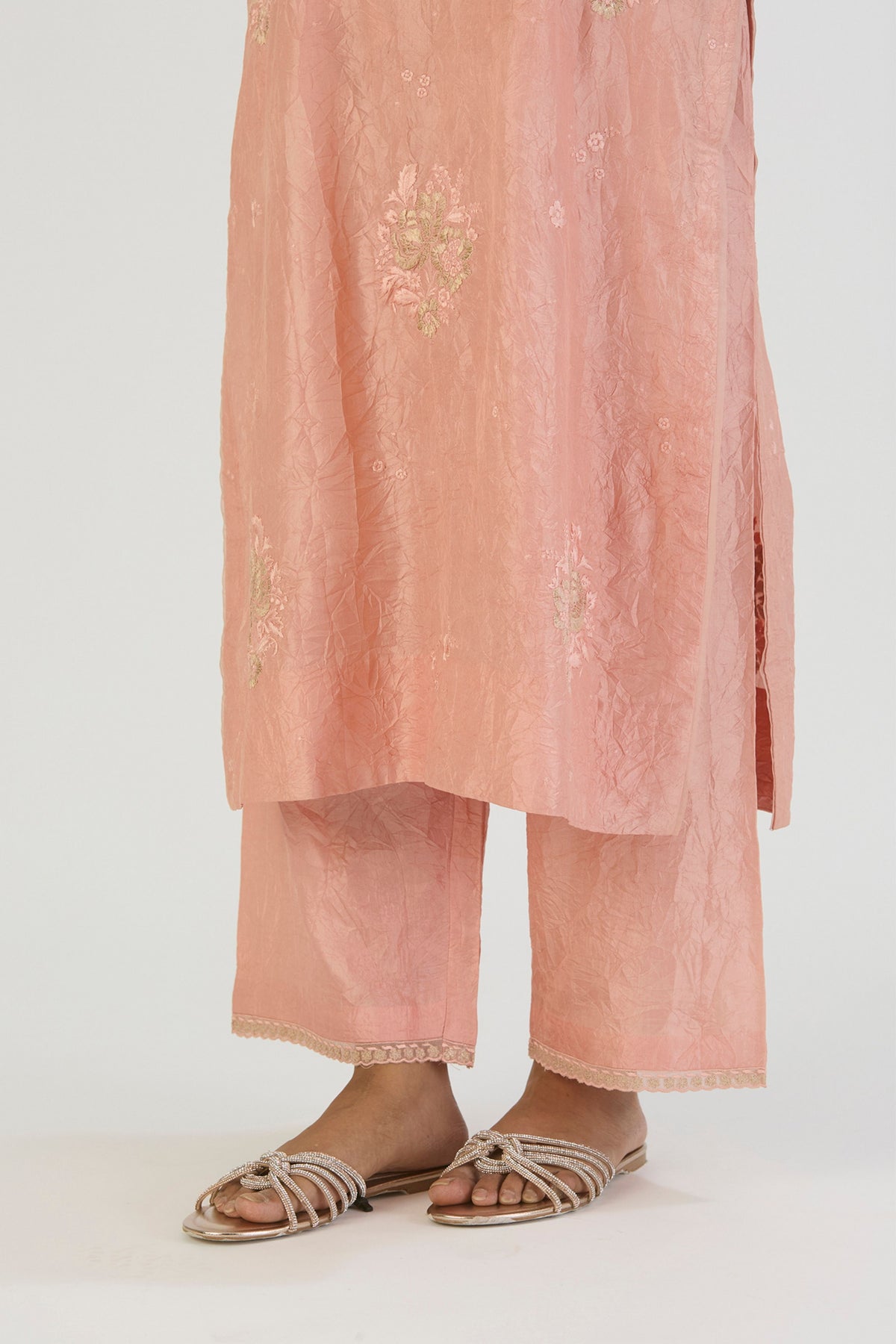 Pink Janvi Kurta and Pant