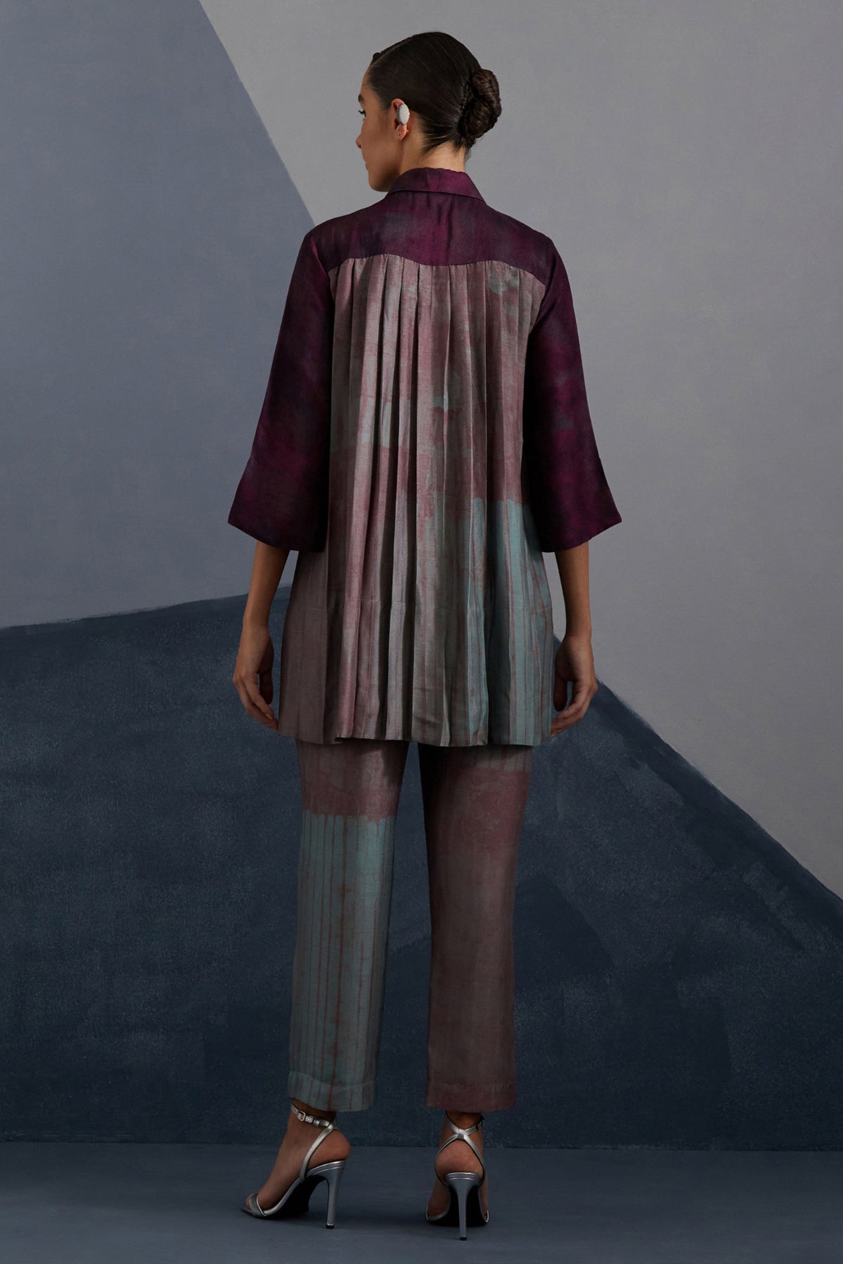 Omen Aubergine & Teal Co-ord Set