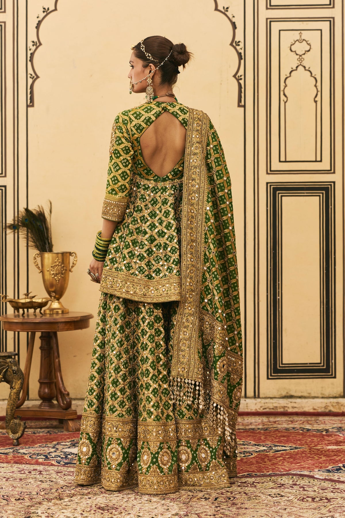 Hara Sharara Set