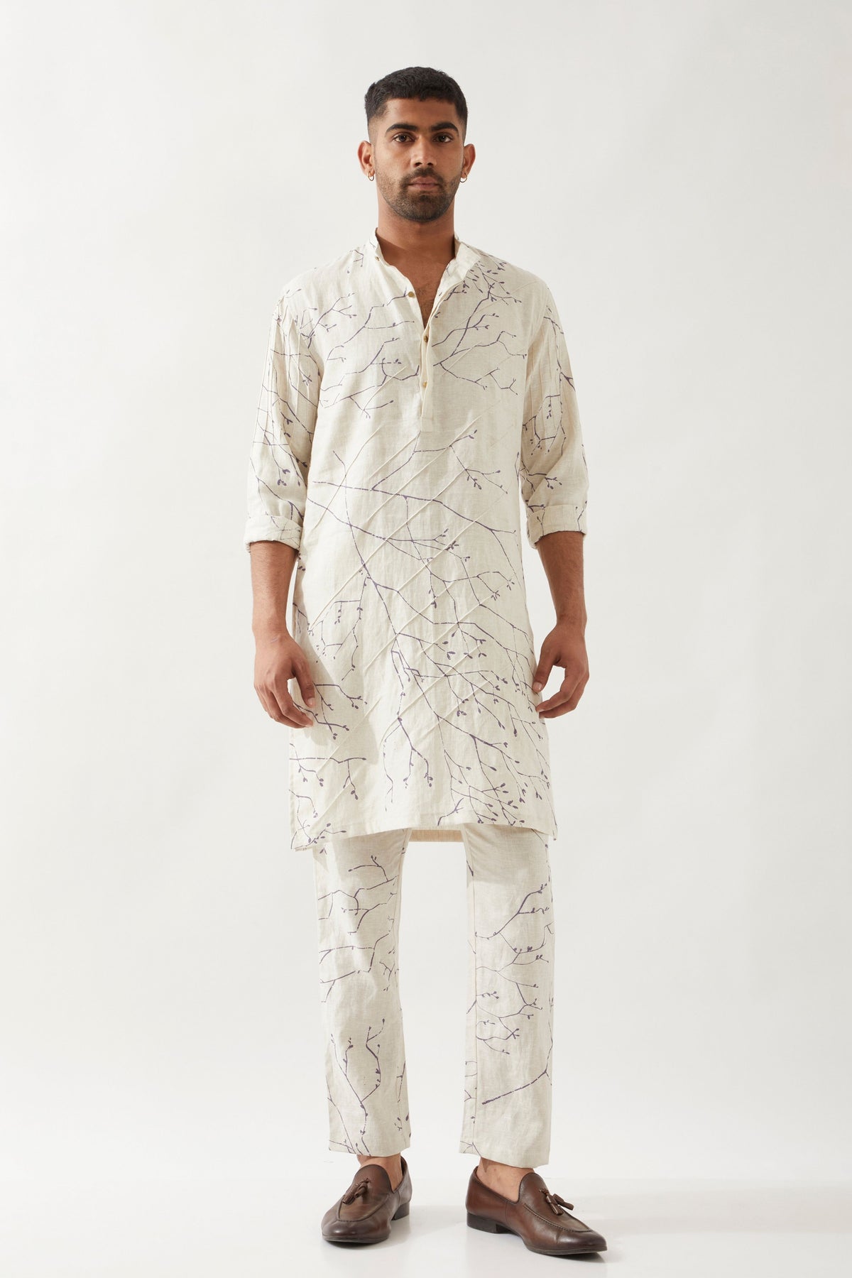 Austin Branch Ivory Kurta Set