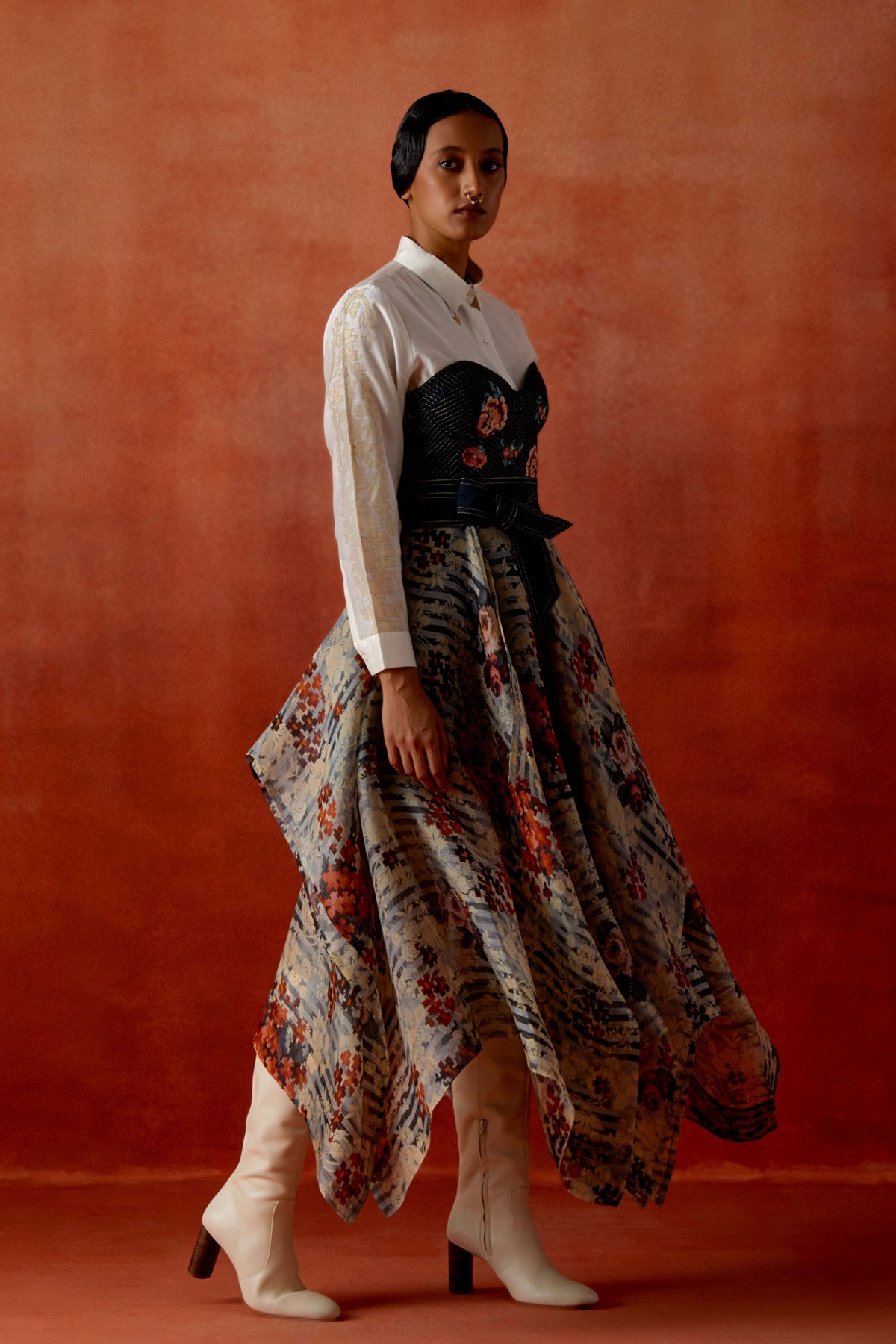 Shirt With Corset Dress