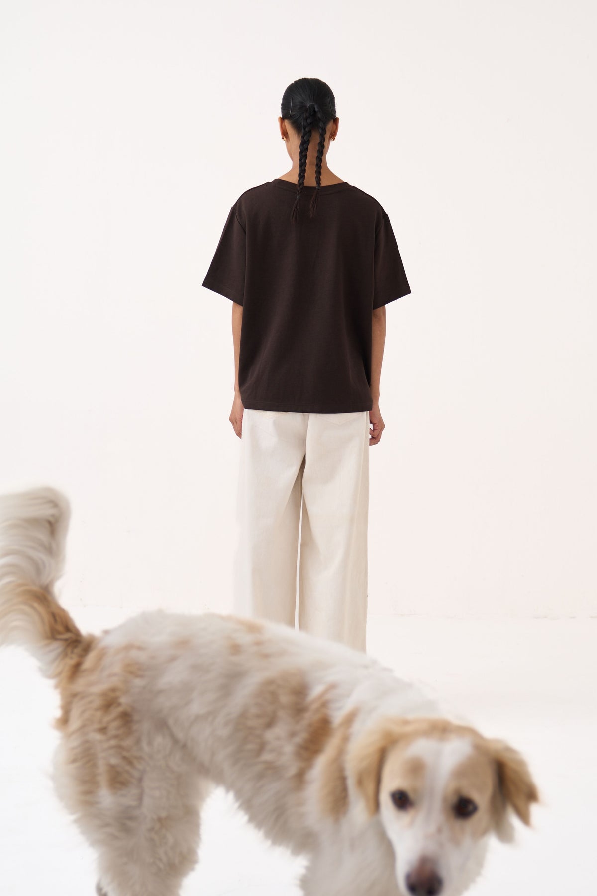 Embroidered Patch Pocket T-Shirt