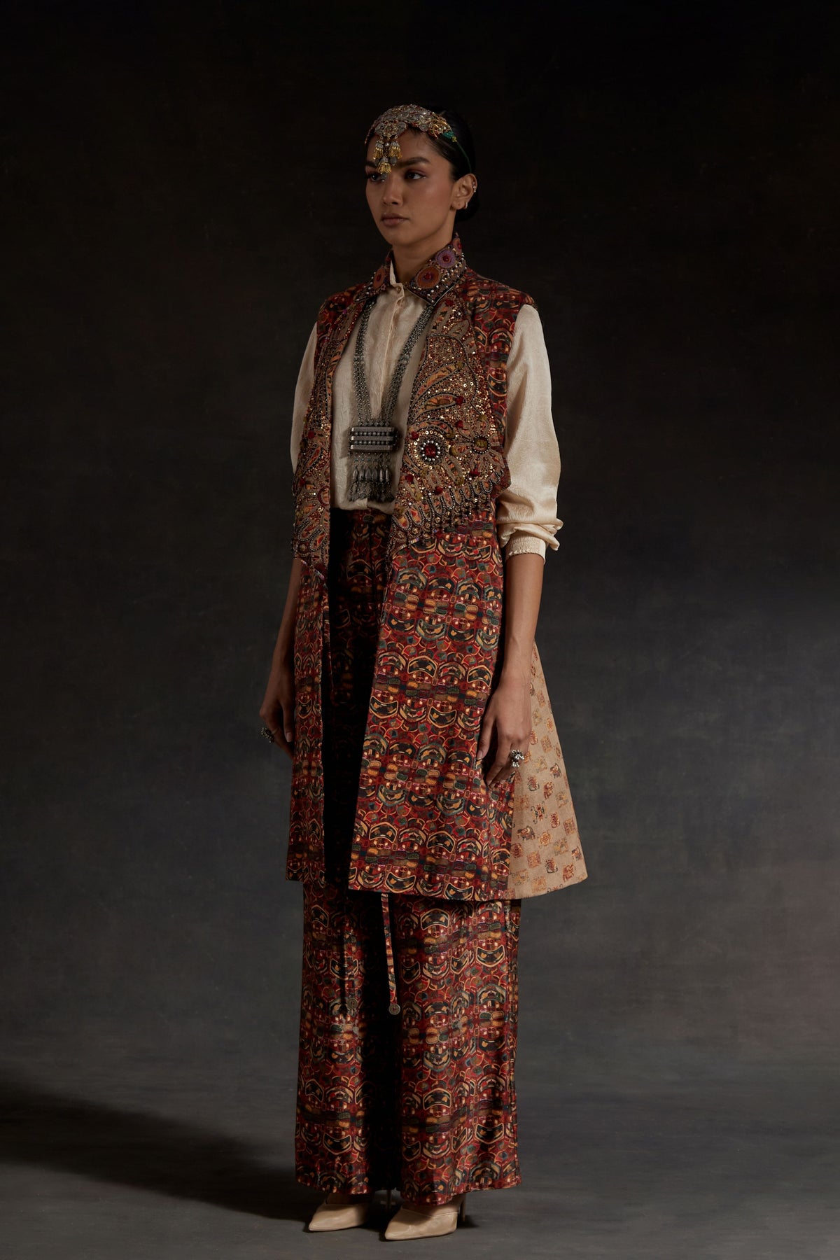Hina Trench Coat Set