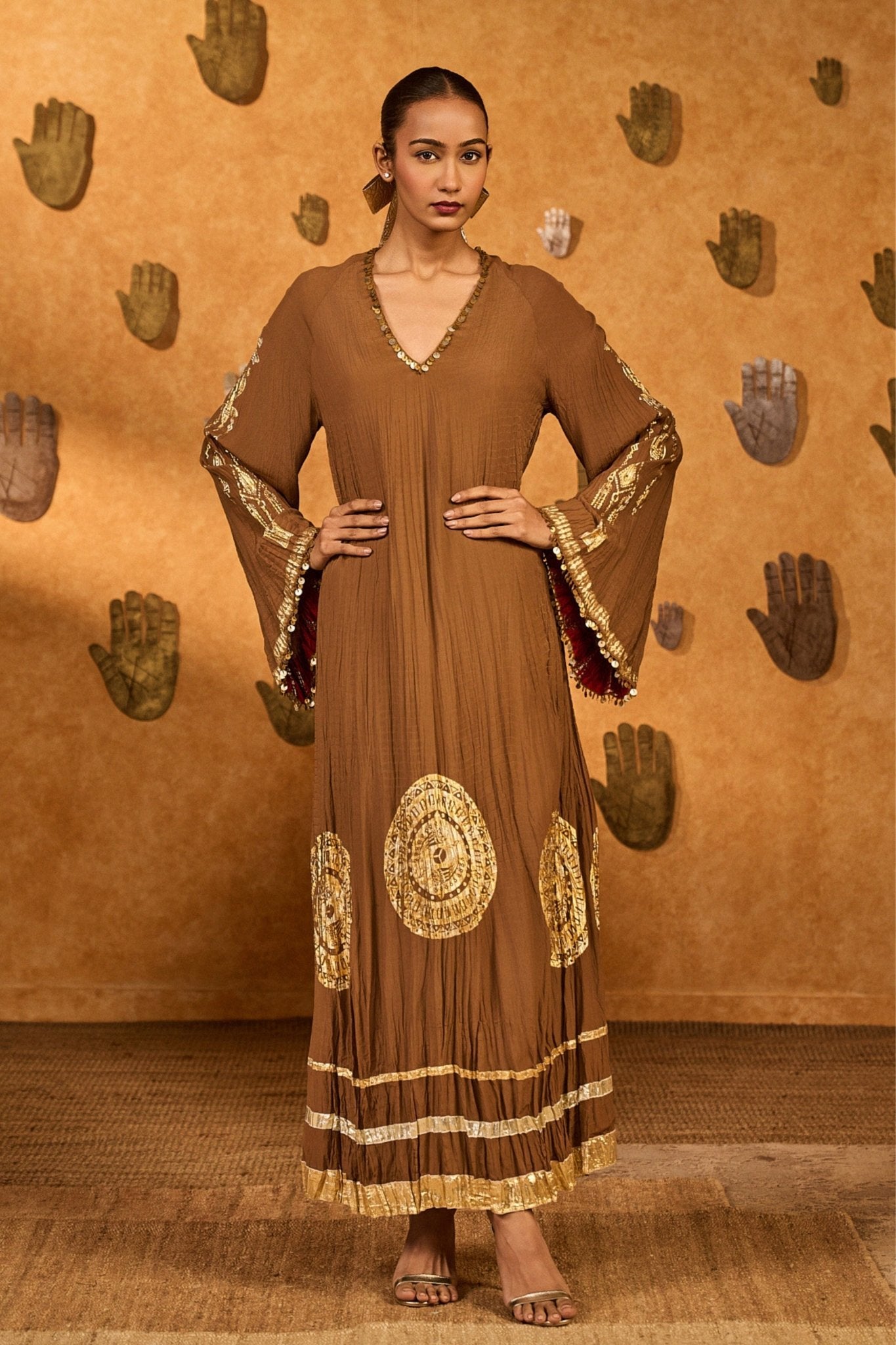 Mocha Muse Kaftan - Masaba - Elahe
