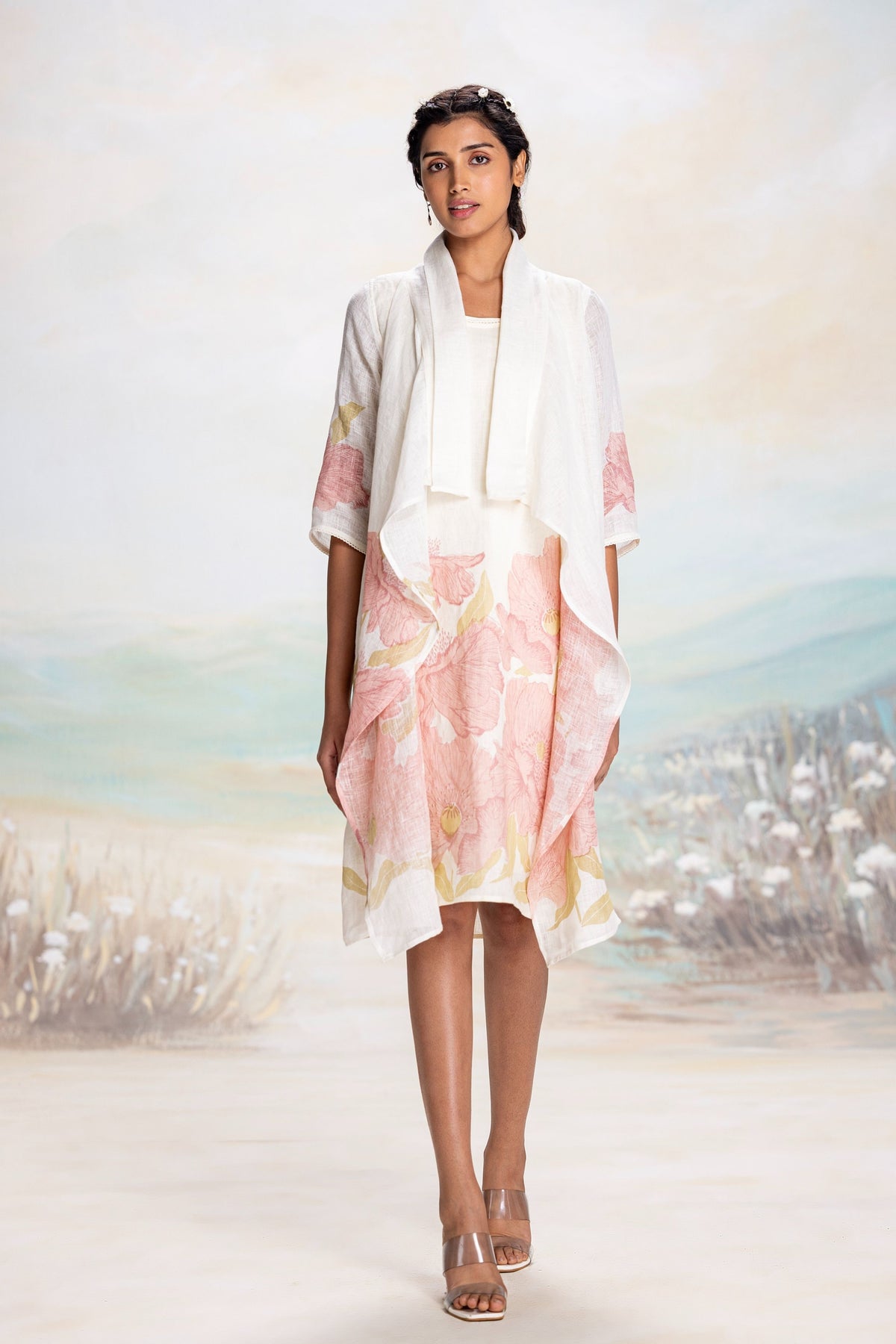 Bubble Flower Zoro Pink Dress