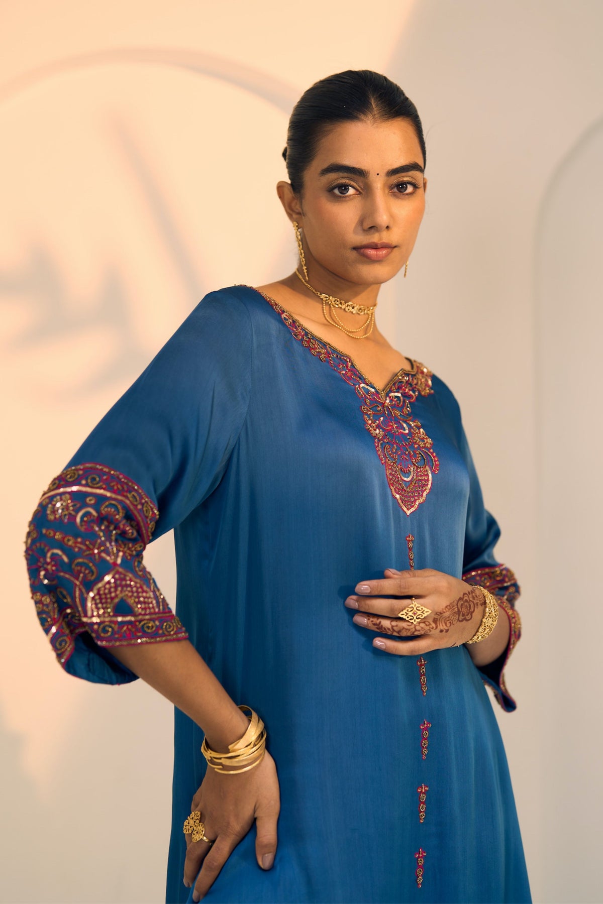 Blue Taara Kurta Set