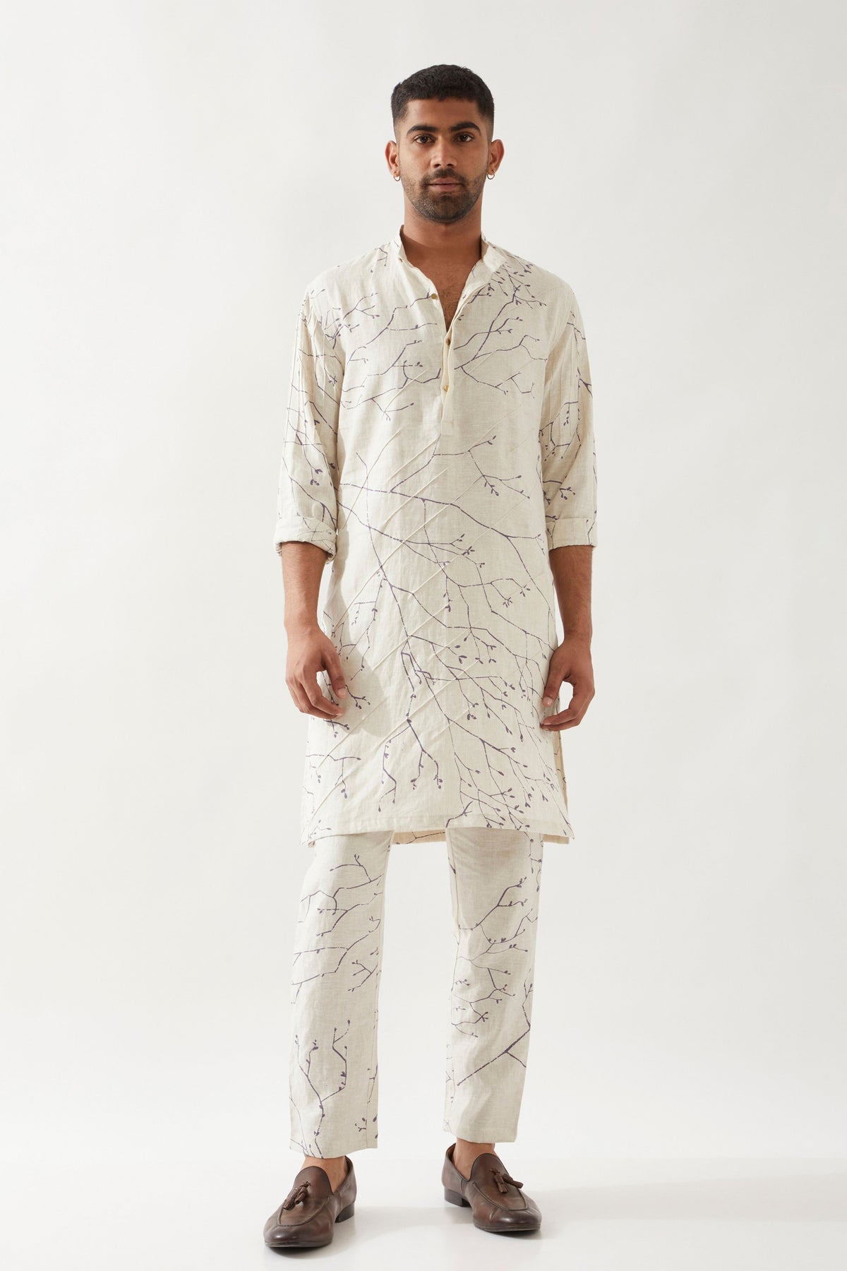 Austin Branch Ivory Kurta Set