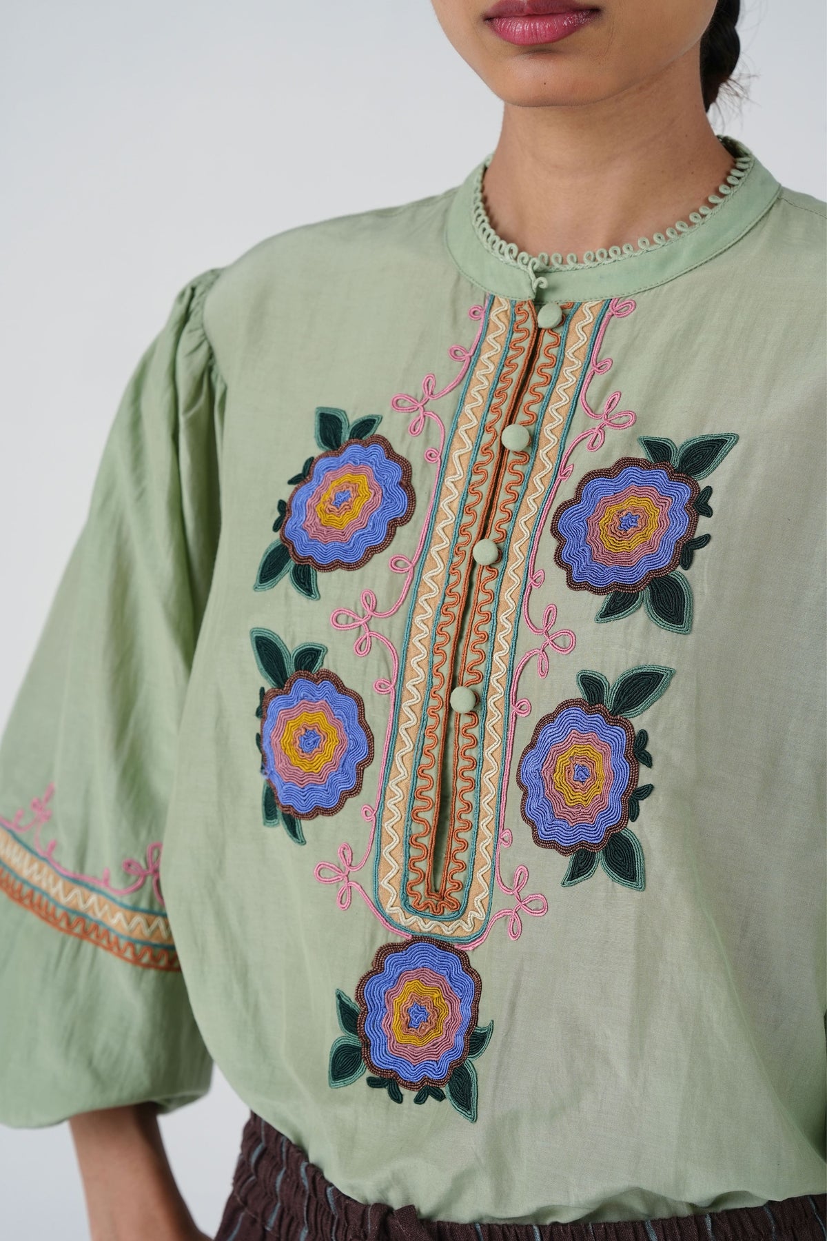 Jane Mint Top