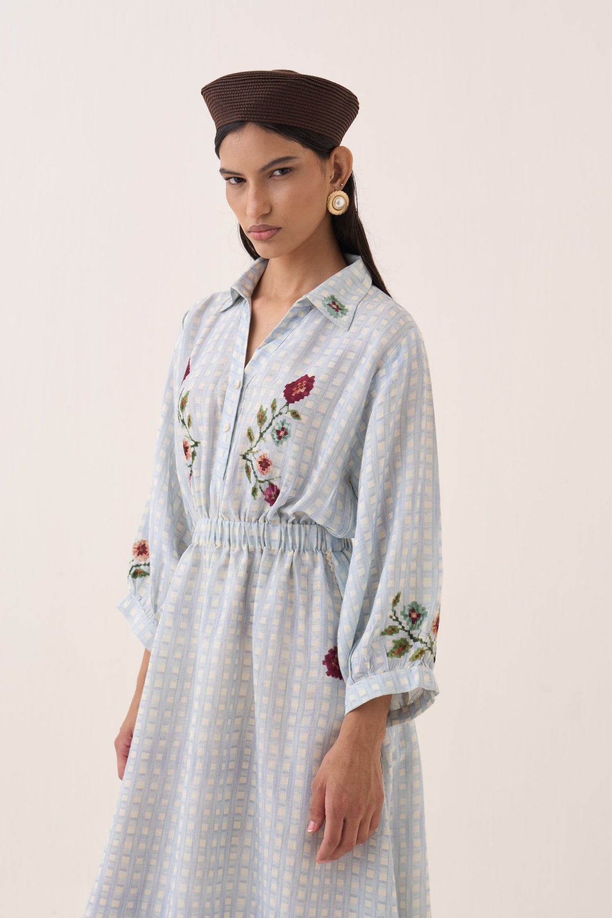 Gingham Poem Dress