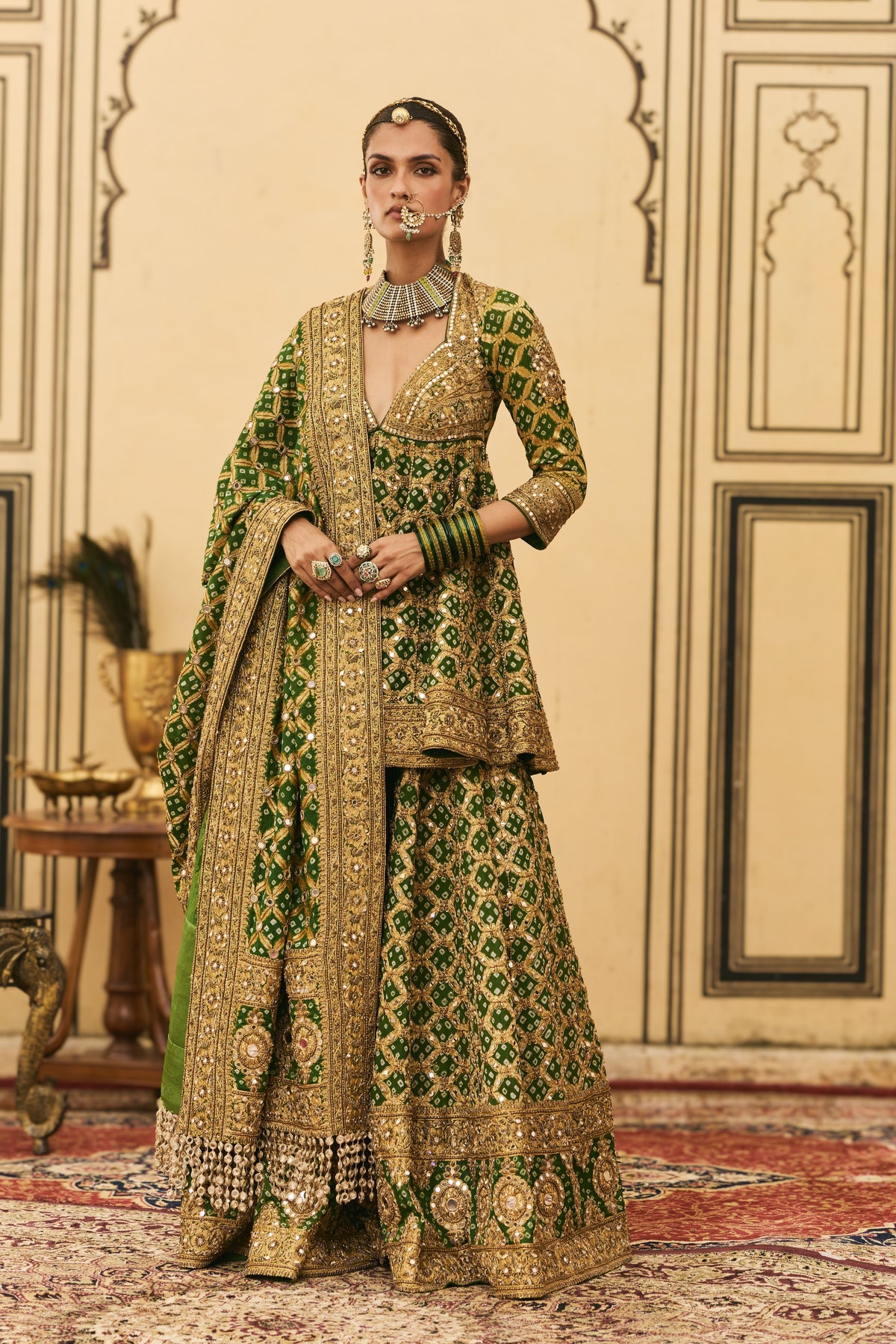 Hara Sharara Set