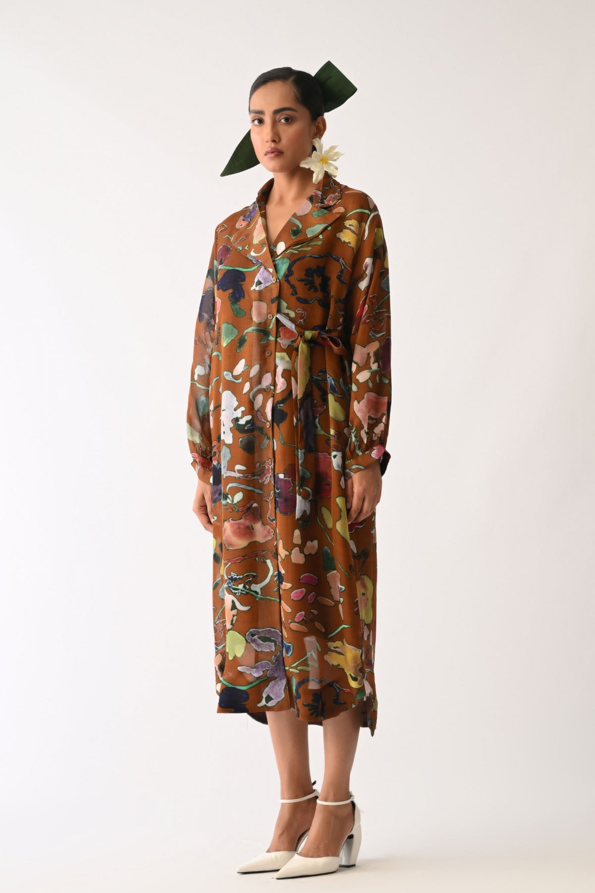 Luminia Brown Wrap Set