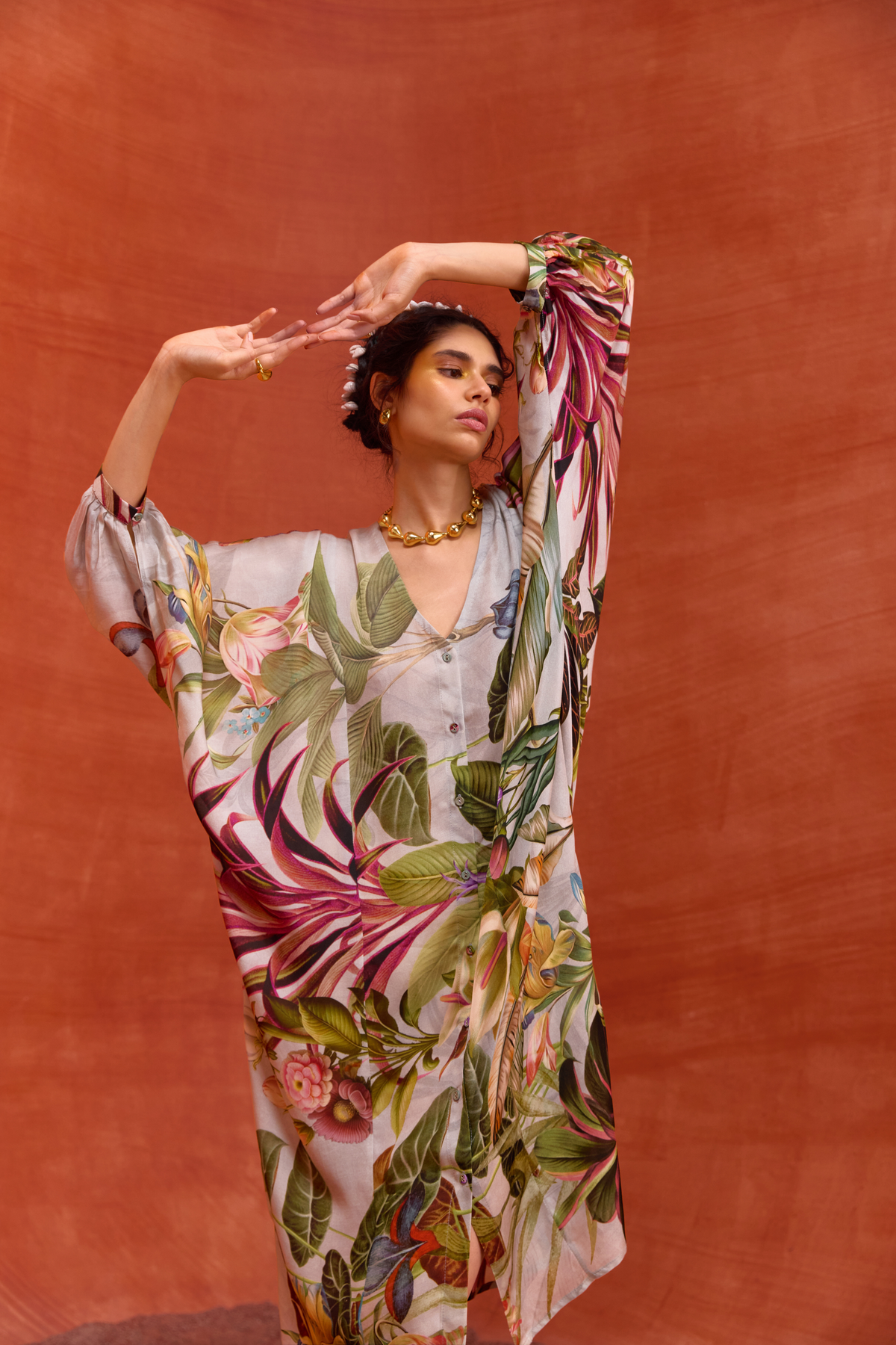 Elara Kaftan Dress