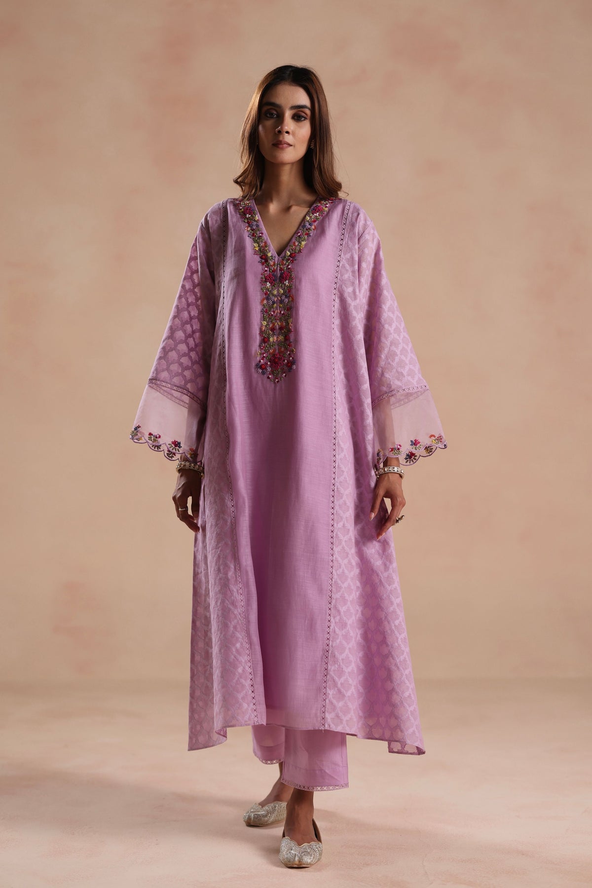 Rua Light Purple Kurta Set
