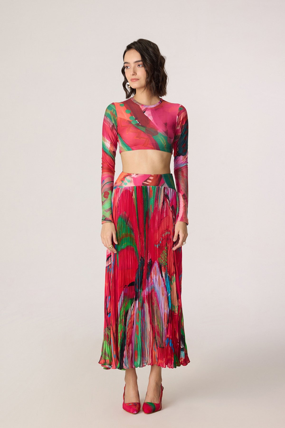 Rebekkah Blazer & Zora Skirt Set