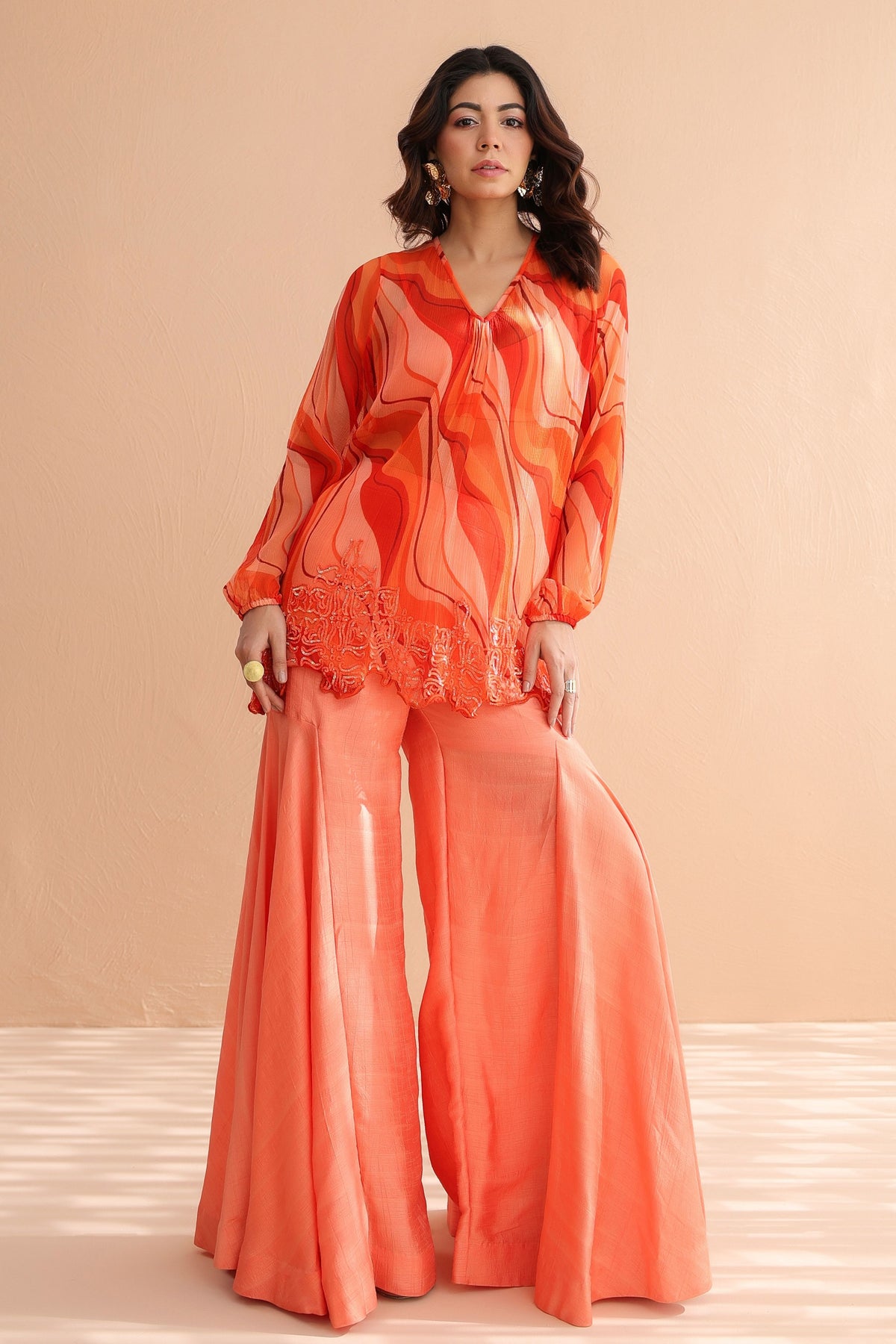 Tequila Sunrise Tunic Set