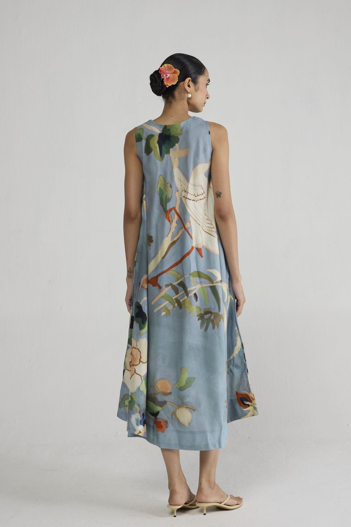 Asagao V - Neck Dress