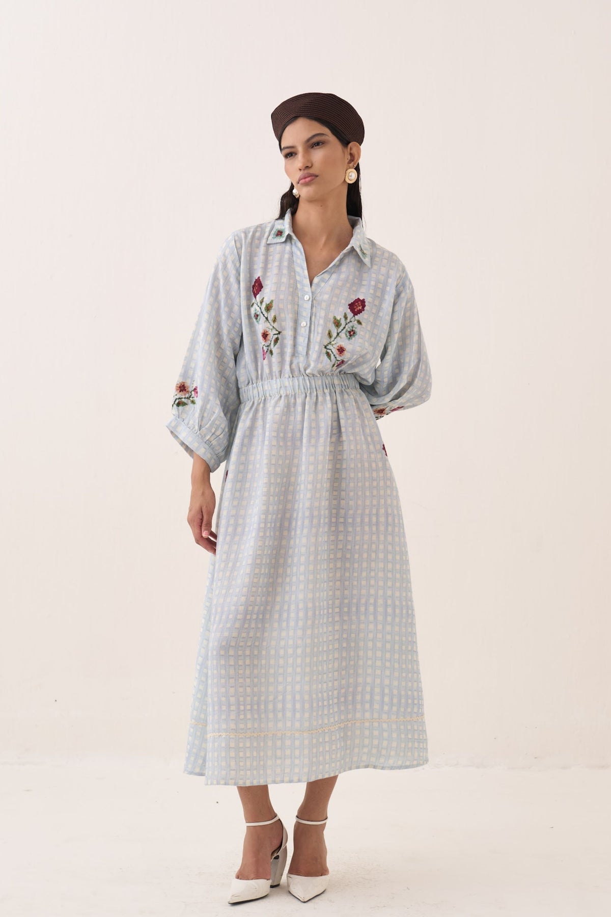 Gingham Poem Dress