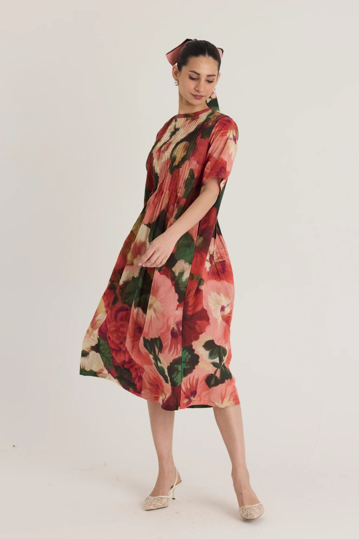 Scarlett Pintucks Dress