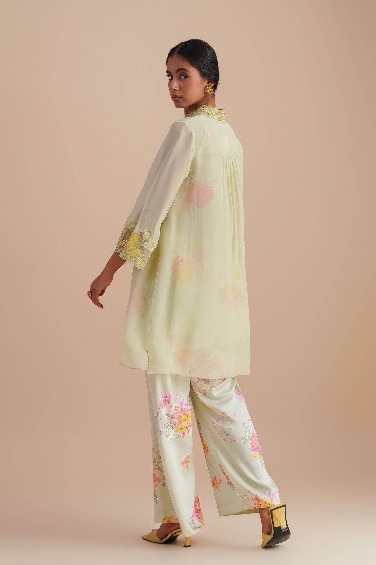 Mist Organza Co-ord Set