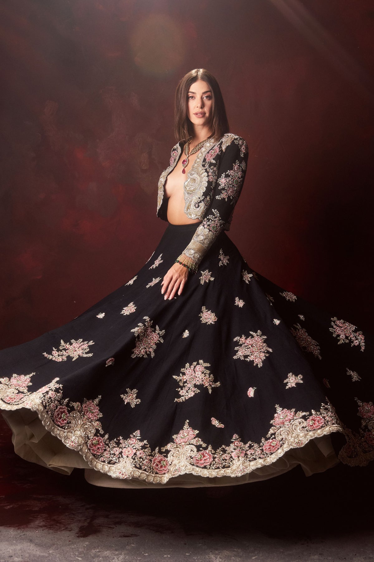 Tara Lehenga Jacket Set