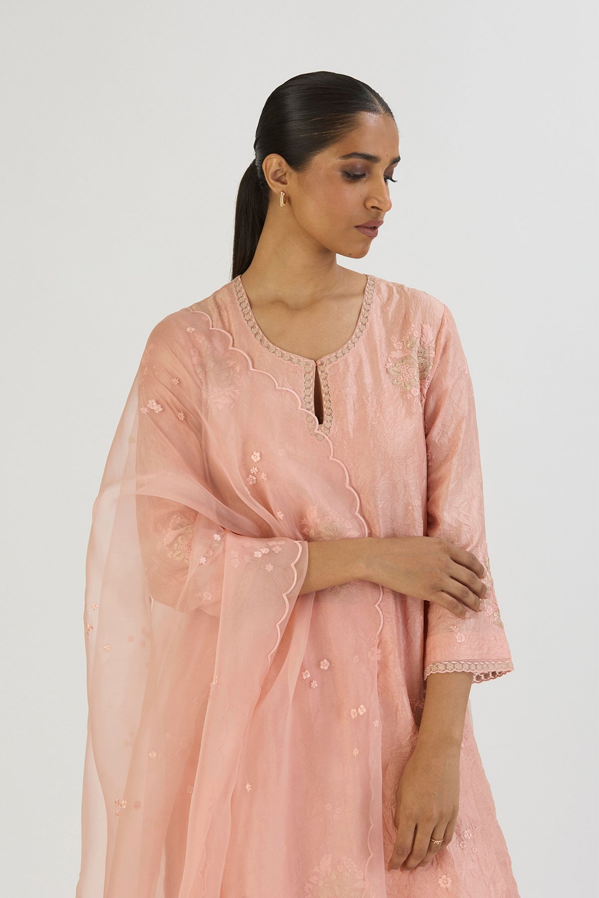 Pink Janvi Dupatta