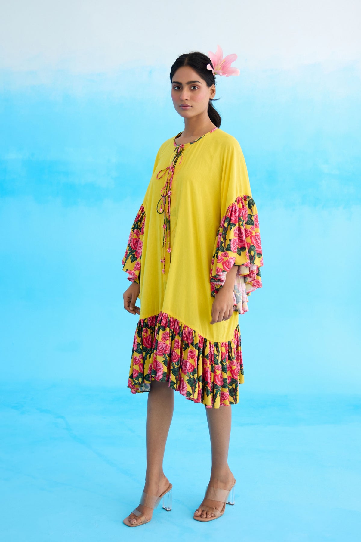 Yellow Frill Overgarment