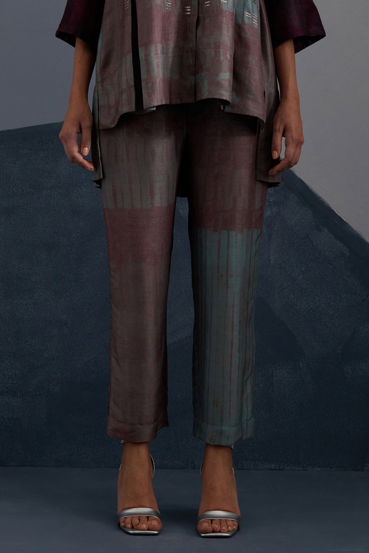 Omen Aubergine & Teal Co-ord Set