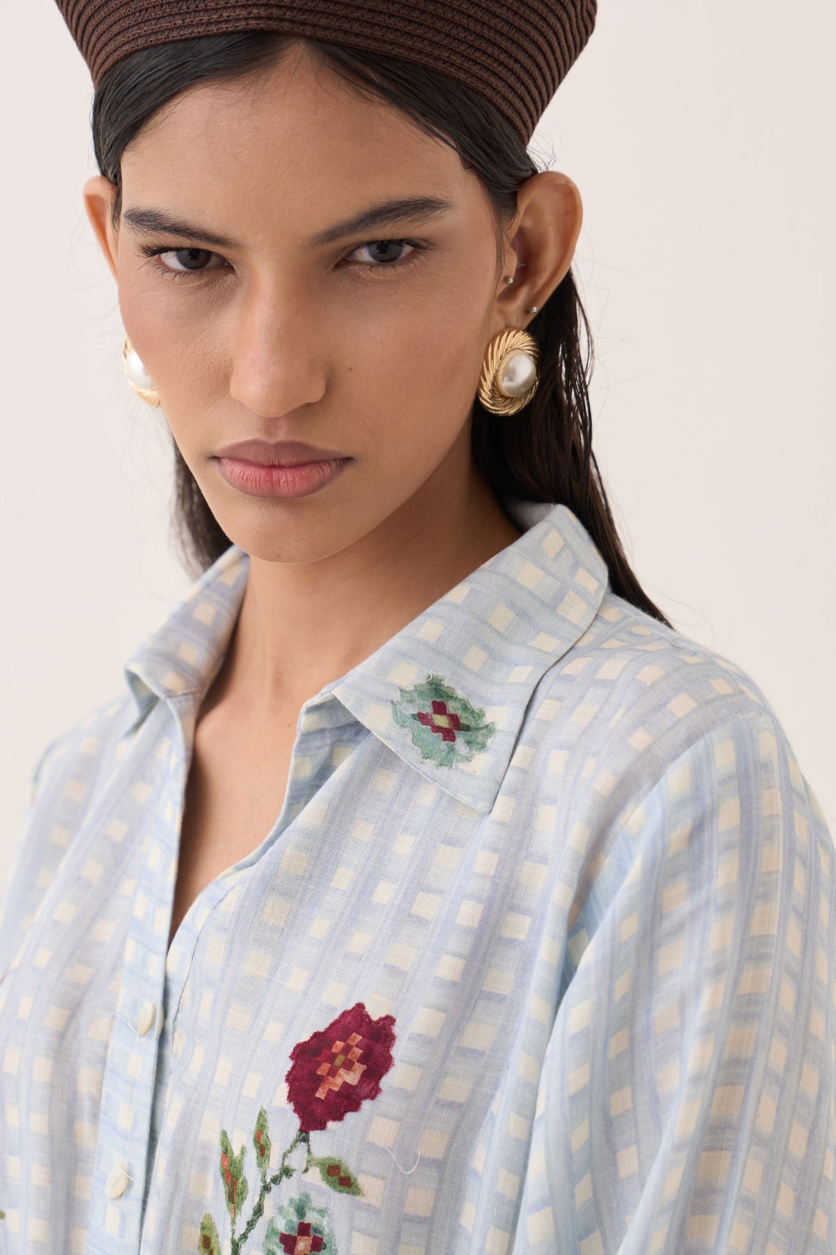 Gingham Poem Dress