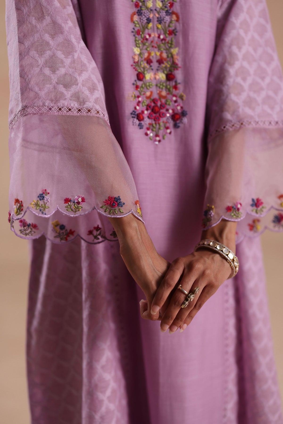 Rua Light Purple Kurta Set