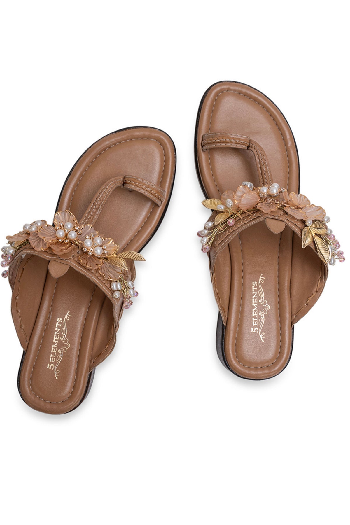 Noorza Beige Kolhapuri