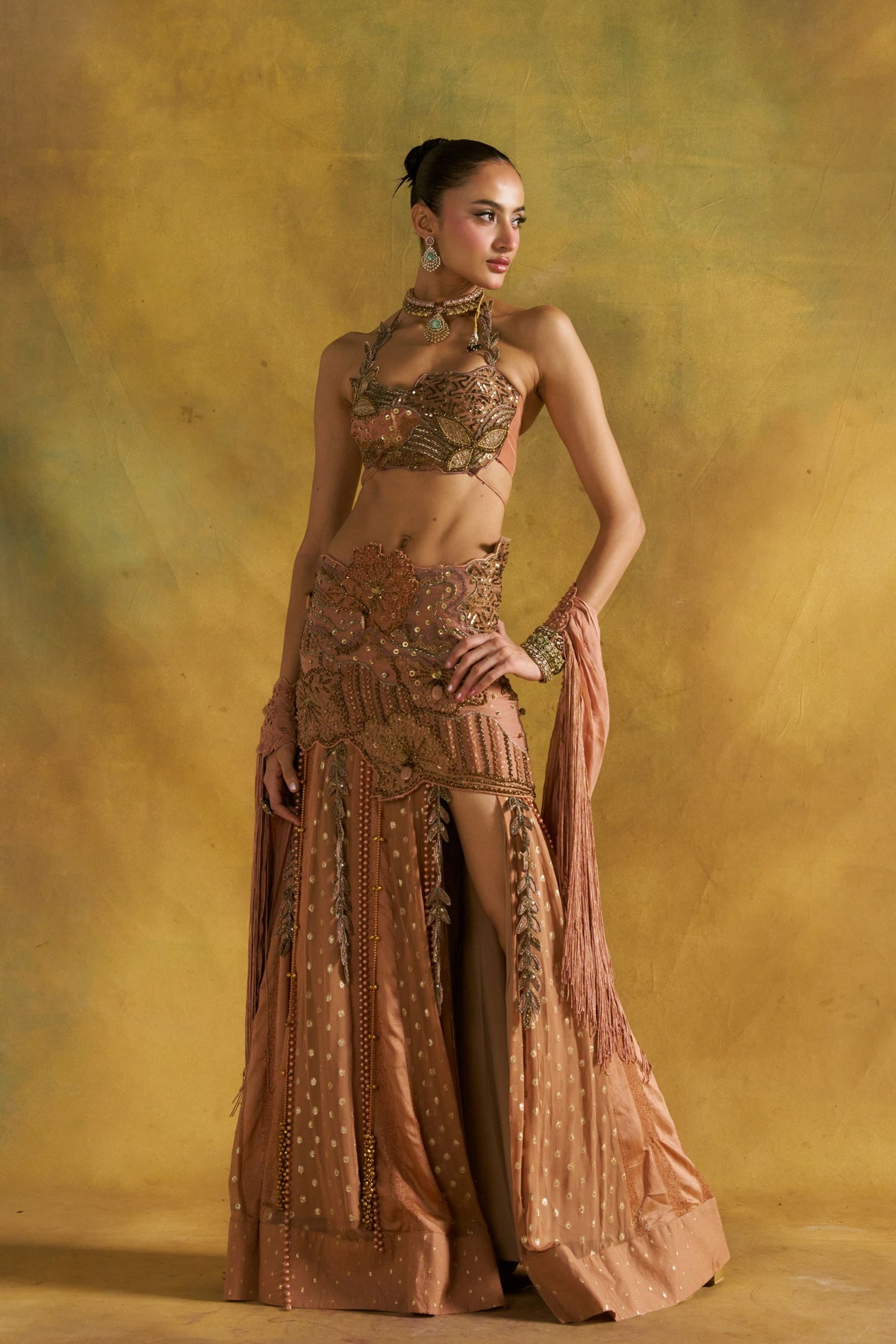 Mashoqa Lehenga Set