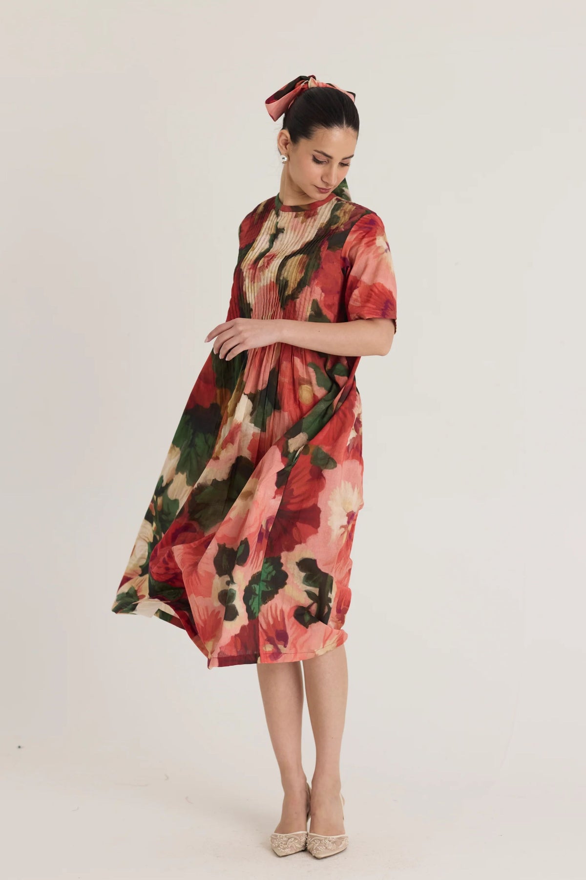 Scarlett Pintucks Dress