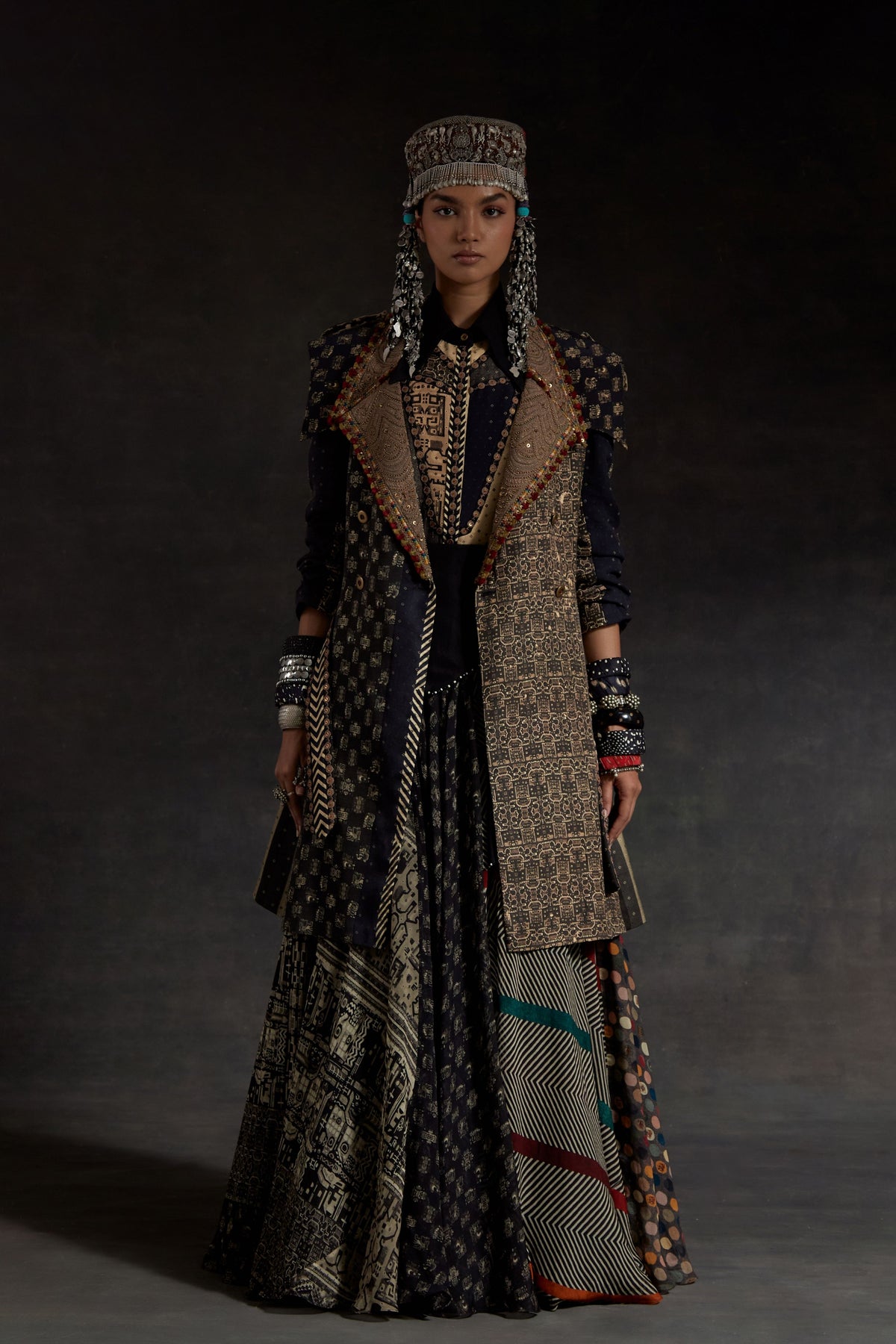 Hina Trench Coat Set