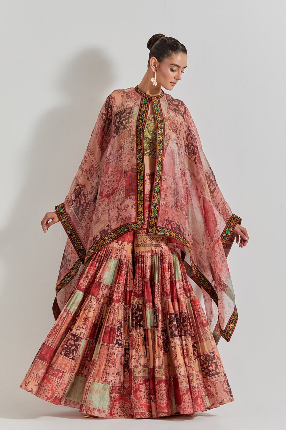 Organza Cape Set