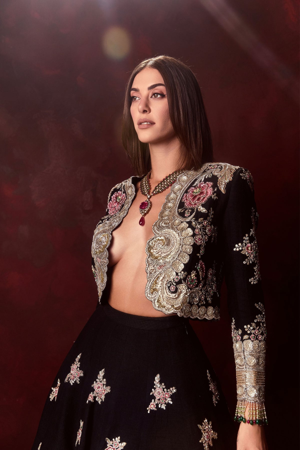 Tara Lehenga Jacket Set