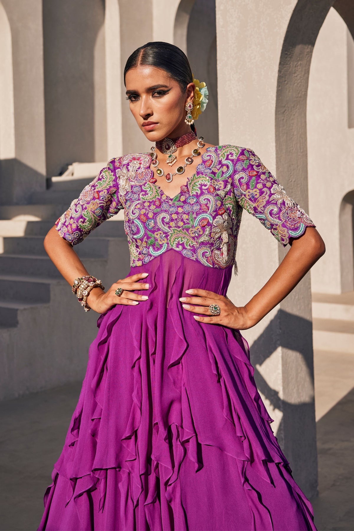 Vayuna Lehenga Set