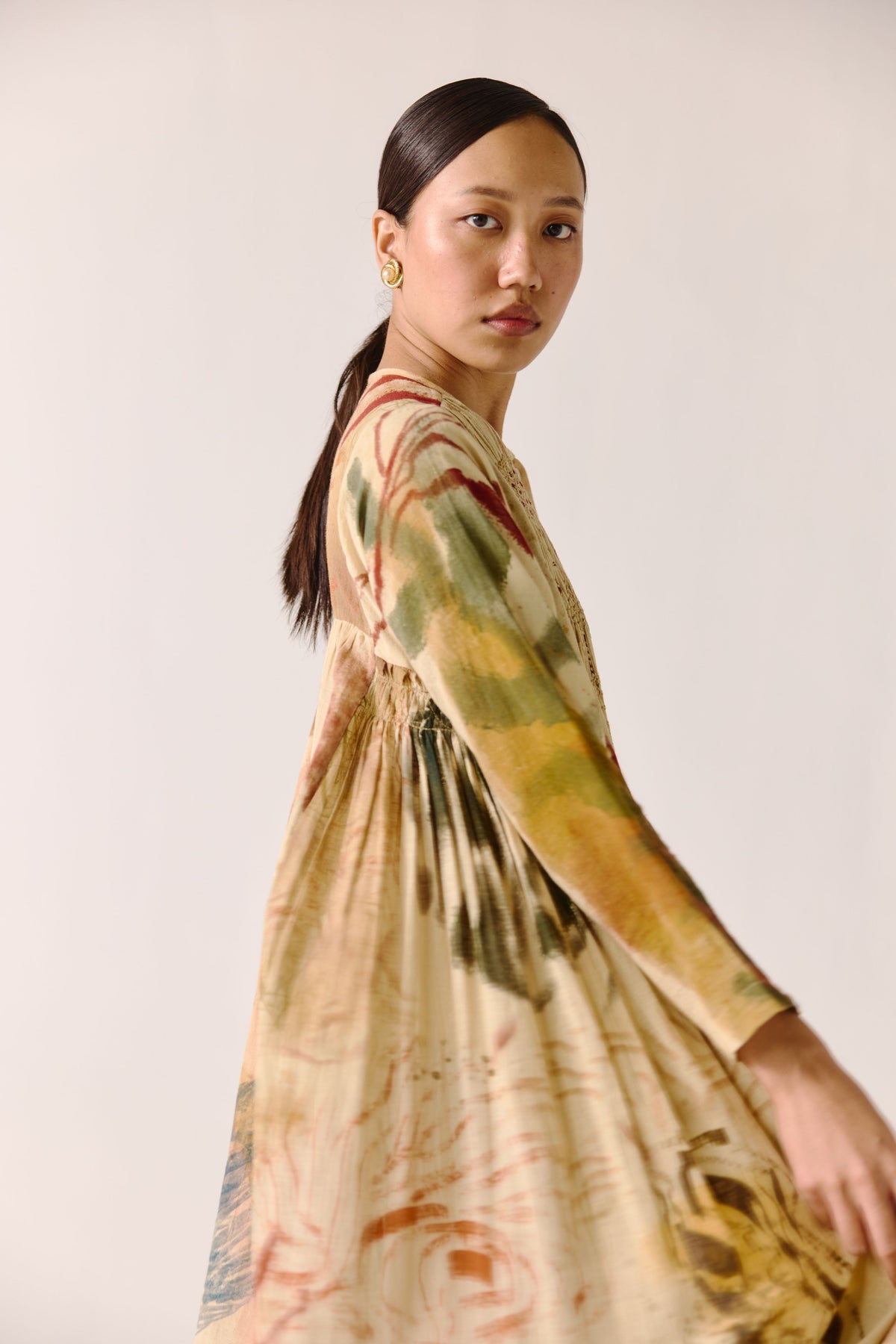 Abstract Frida Dress