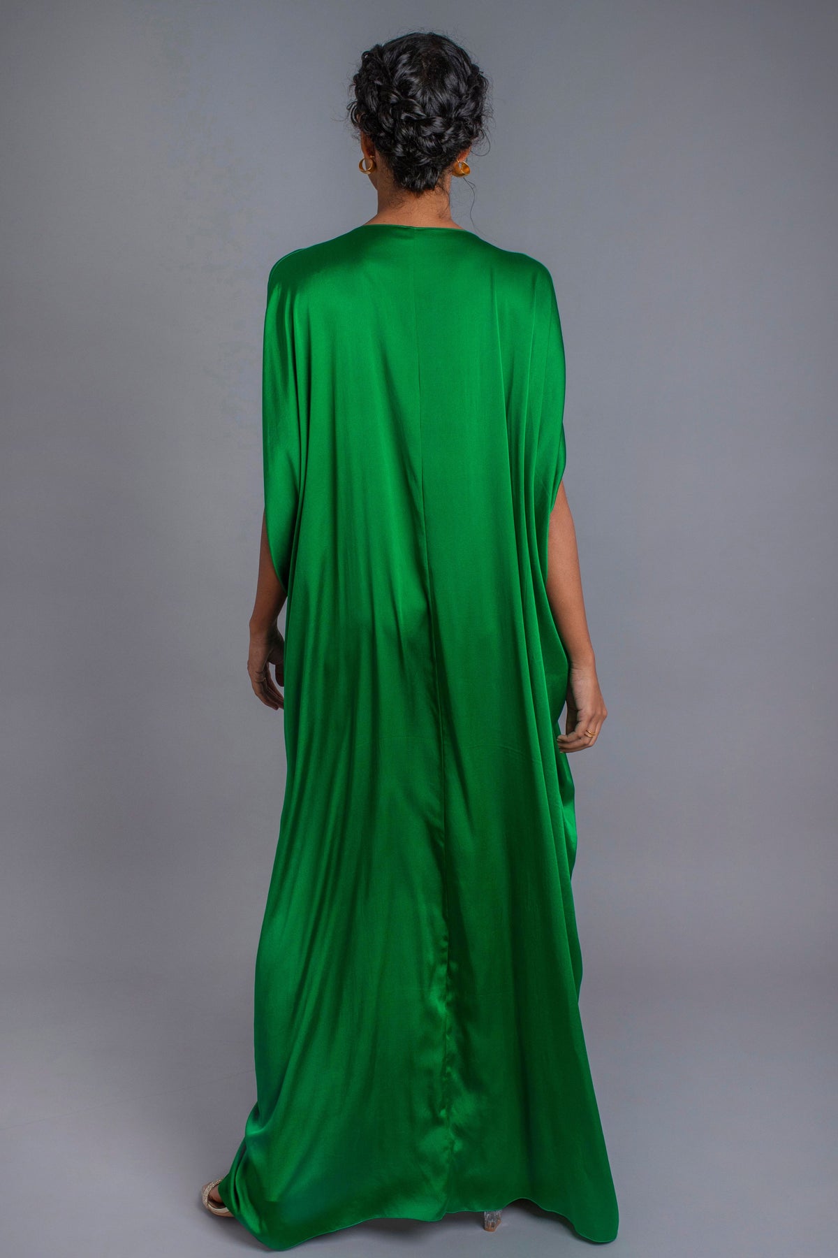 Green Kaftan Dress