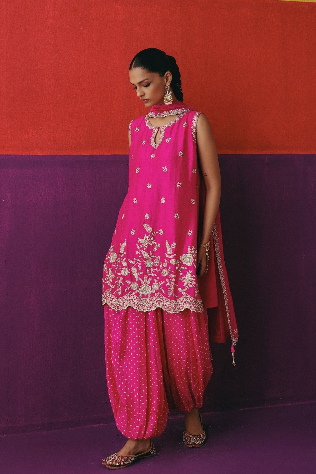 Rani Gulab Tunic Set