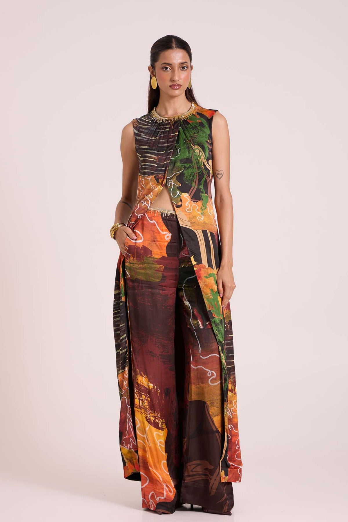 Demeter Longline Co-Ord  Set