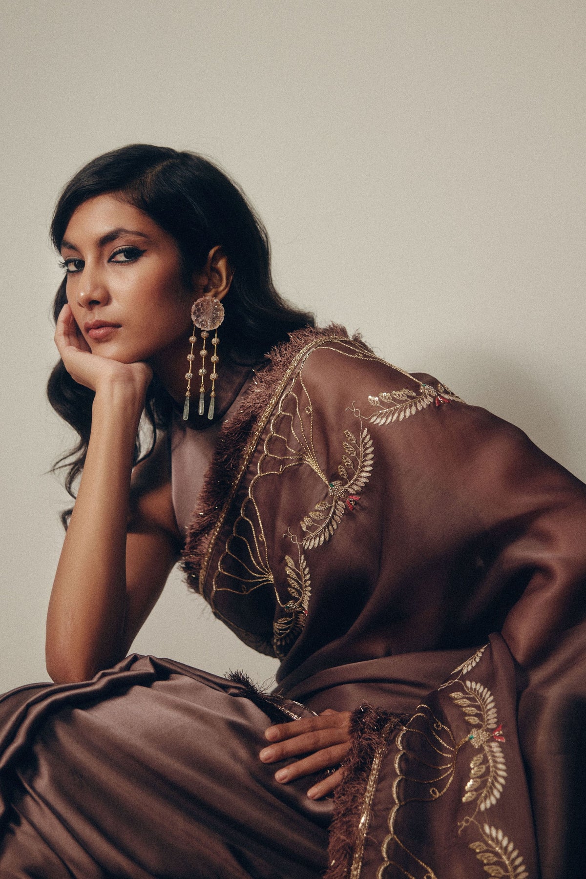 Carnegie Alloy Saree
