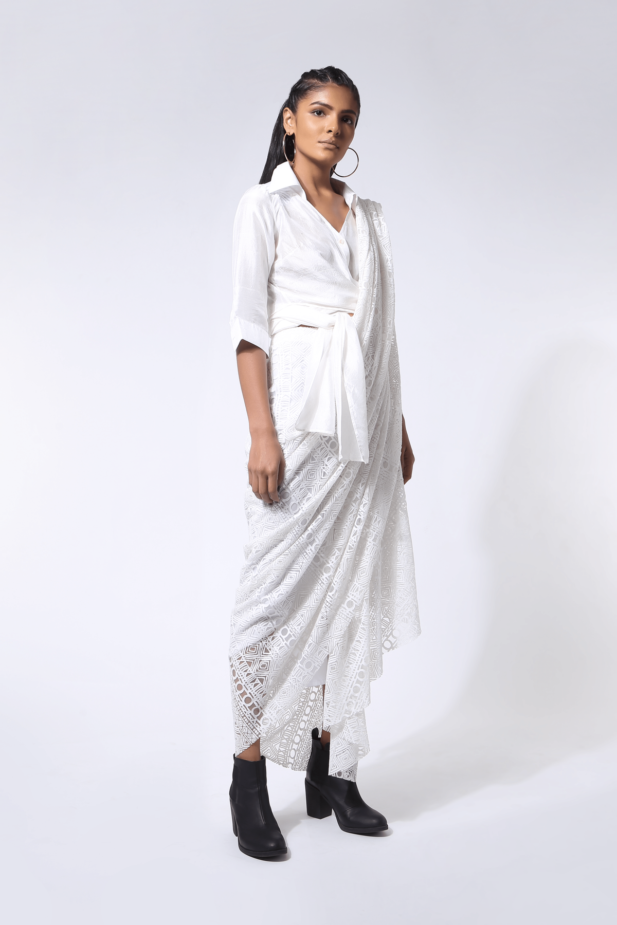 Godet Pre Draped Saree