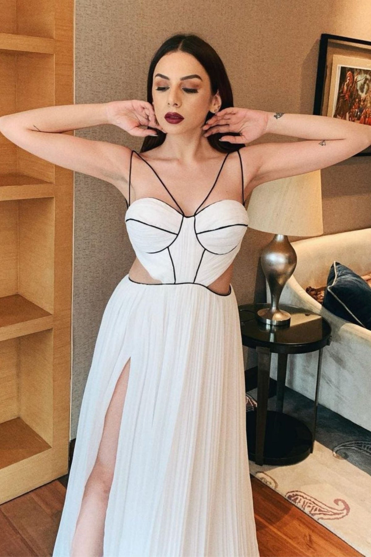 Crinkled Corset Dress