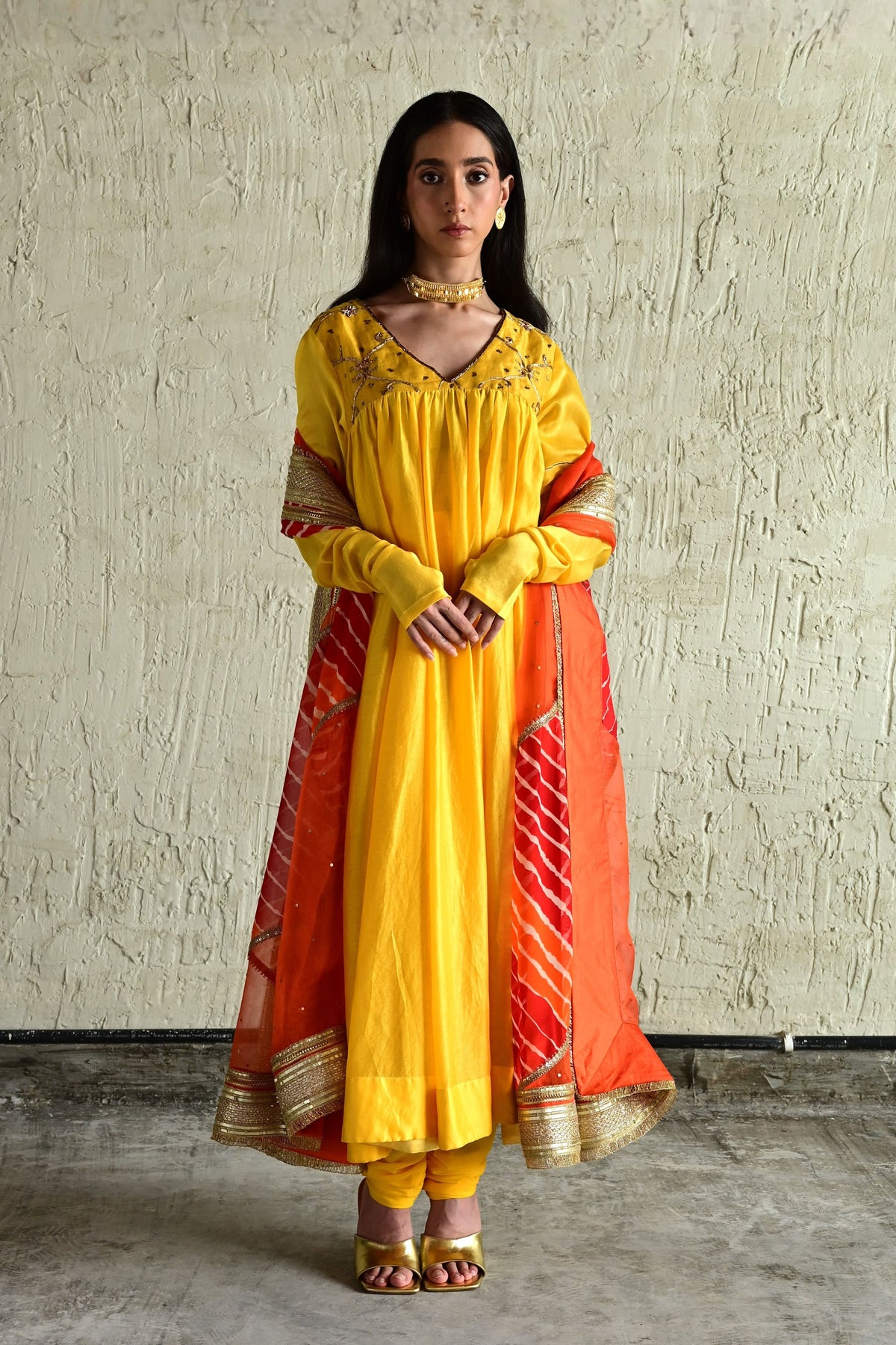 Zardozi Diana Churidar Set
