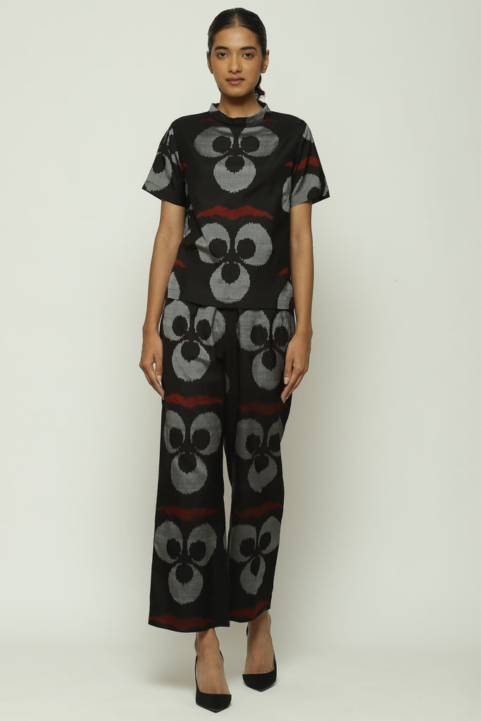 Abraham Thakore Ikat Ottoman Moon Trouser Elahe