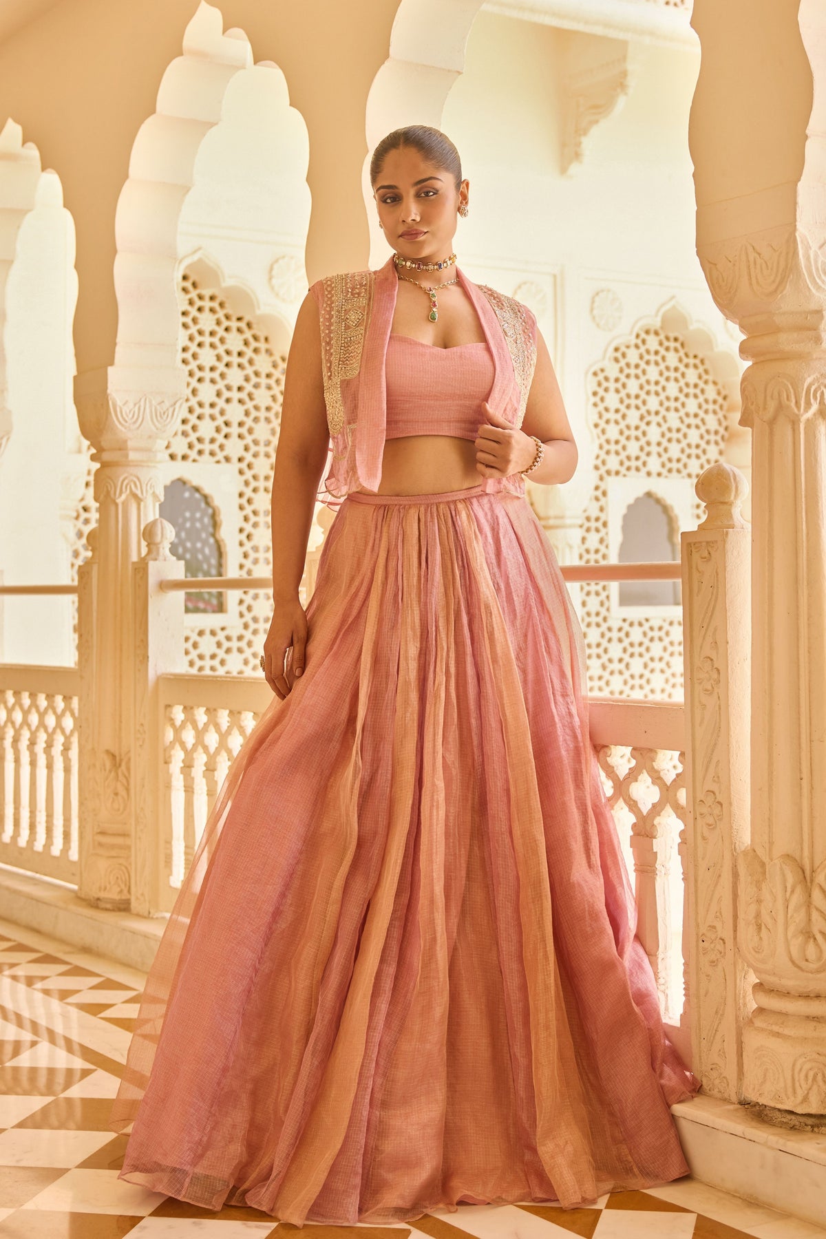 Dawn Lehenga Jacket Set
