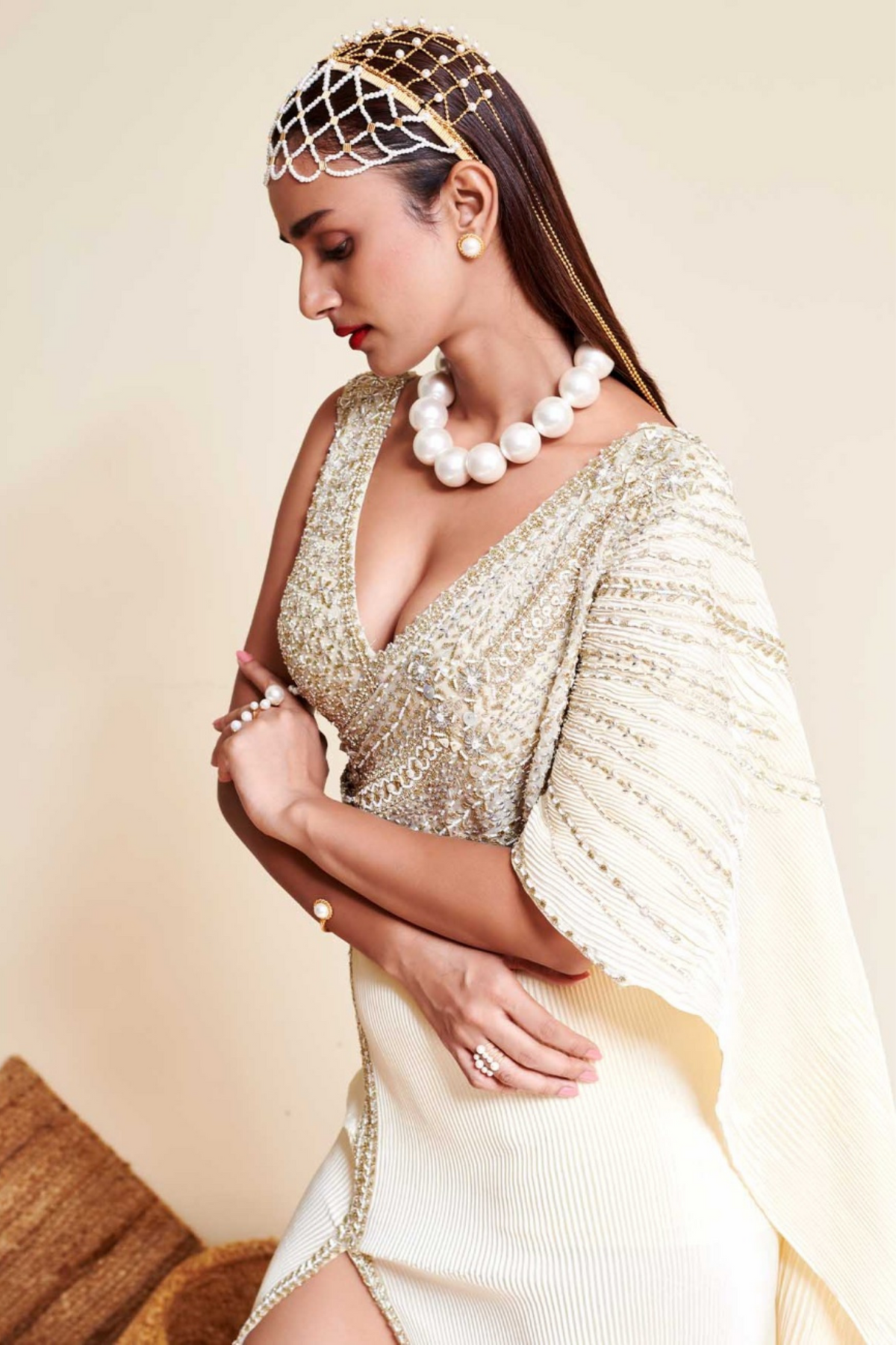 Taffta Silk Gown