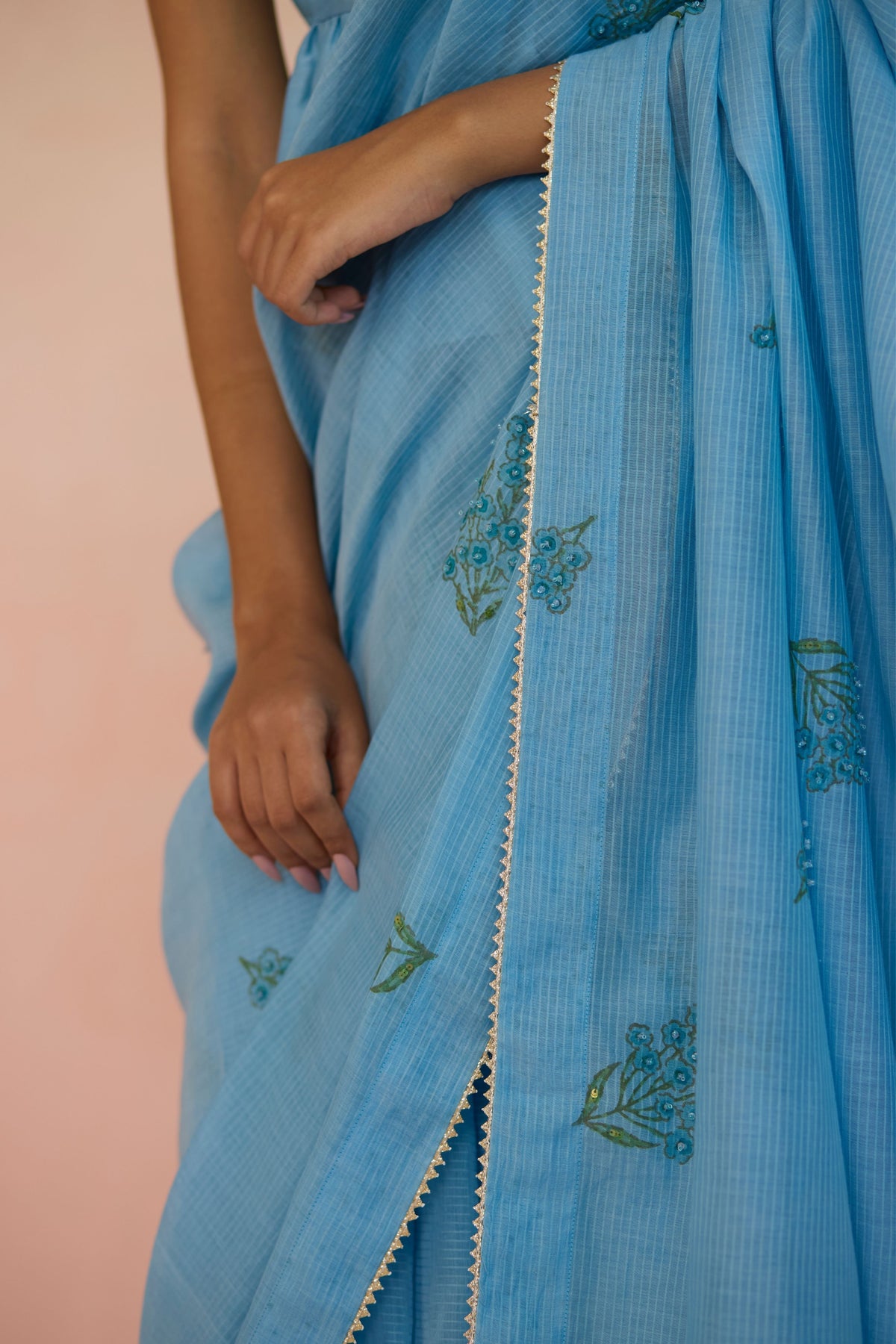 Neela Silk Saree